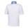 Stretch Pique Solid Printed Self Collar