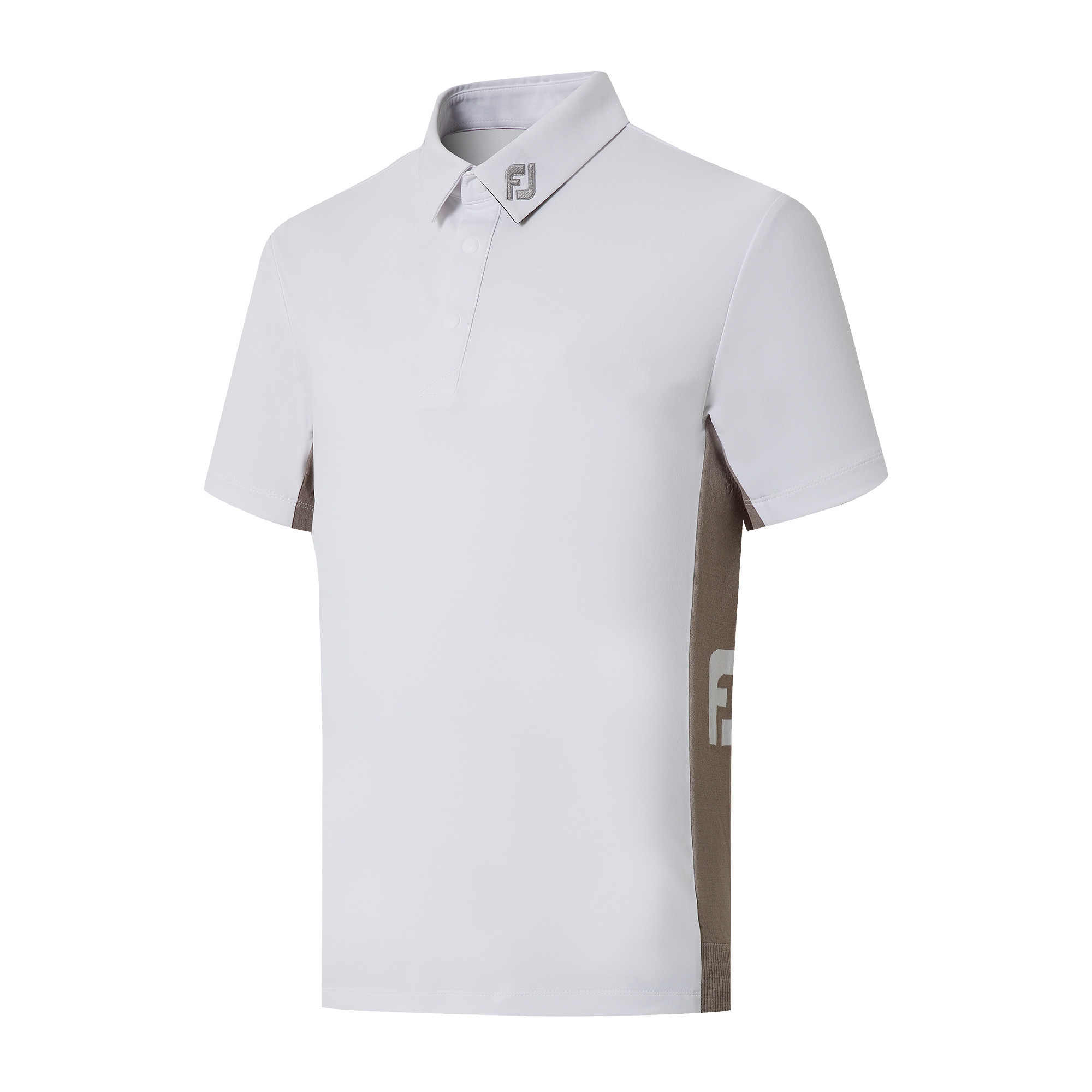 Side Knit Polo Shirt
