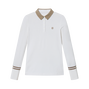 AR Contrast Polo Shirt Women