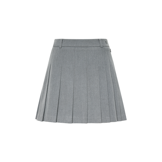여성 베이직 플리츠 스코트