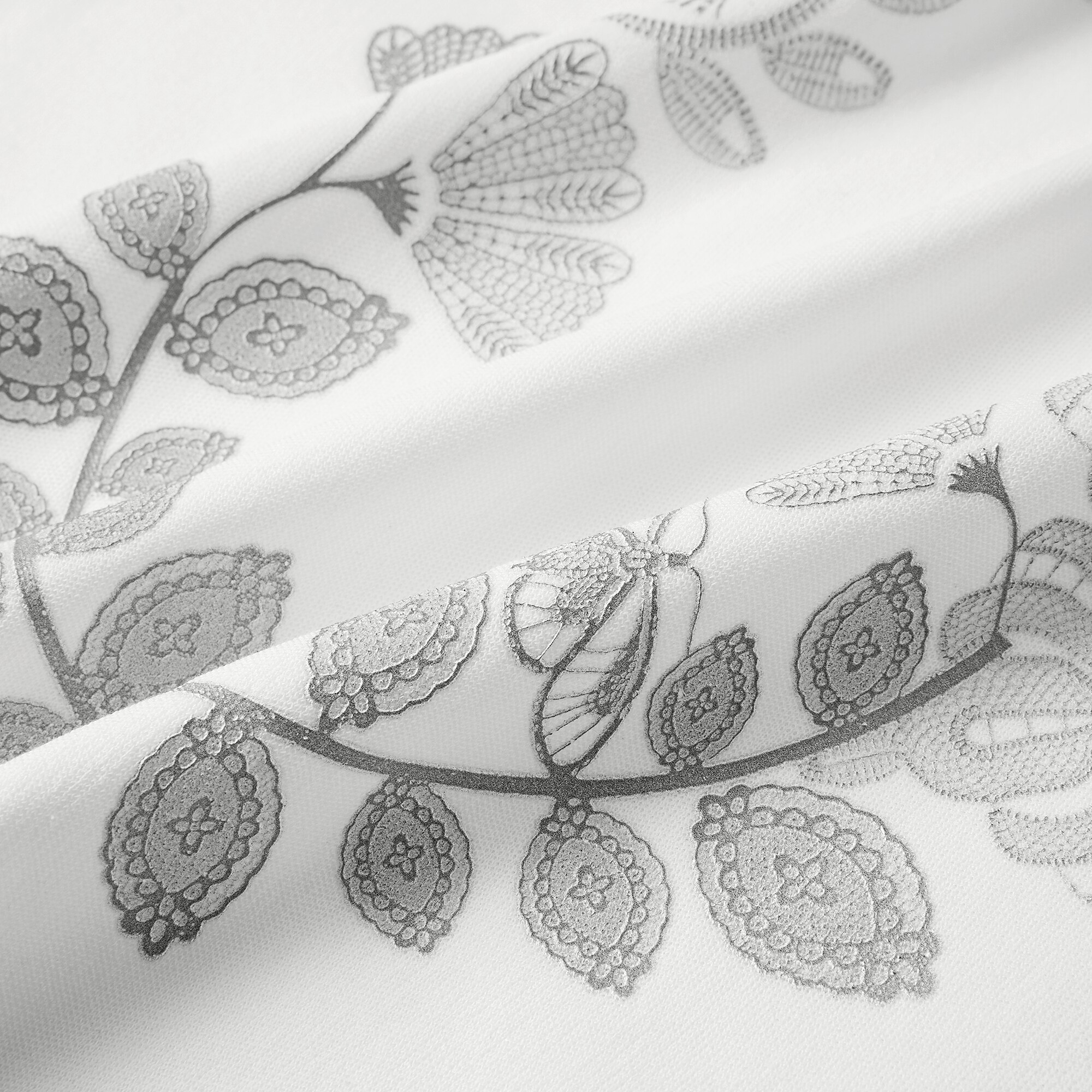 플로랄 패턴 니트 풀오버