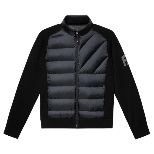 하이브리드 니트 다운 자켓