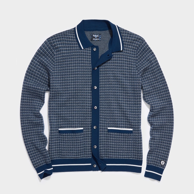 TS X FJ LS POLO SWEATER