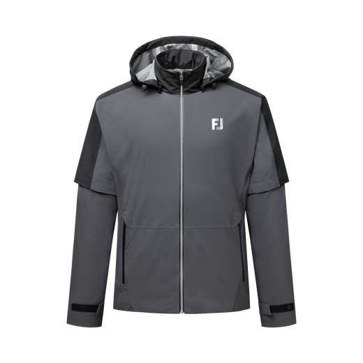 하이브리드 레인 코트