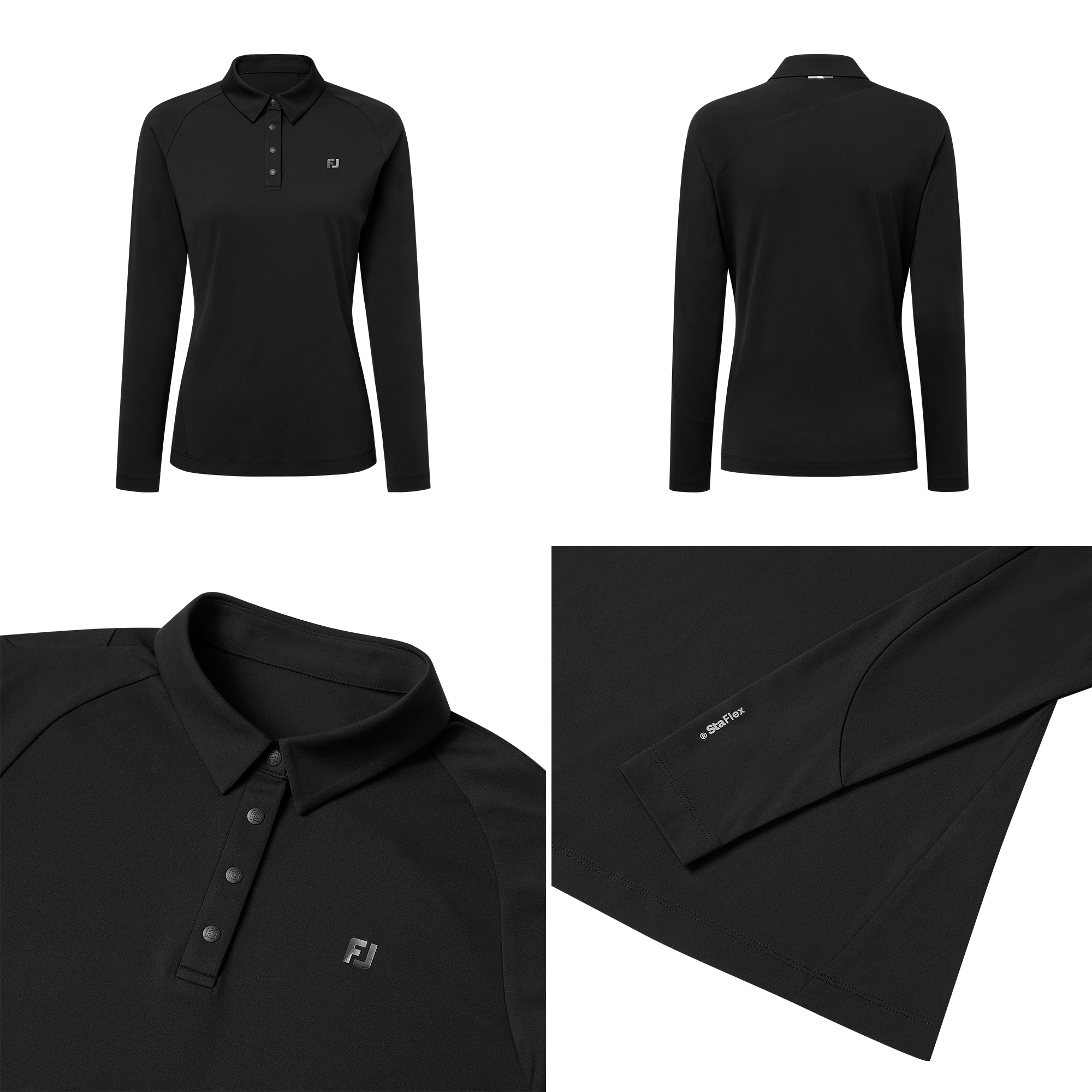 여성 테크 롱슬리브 티셔츠