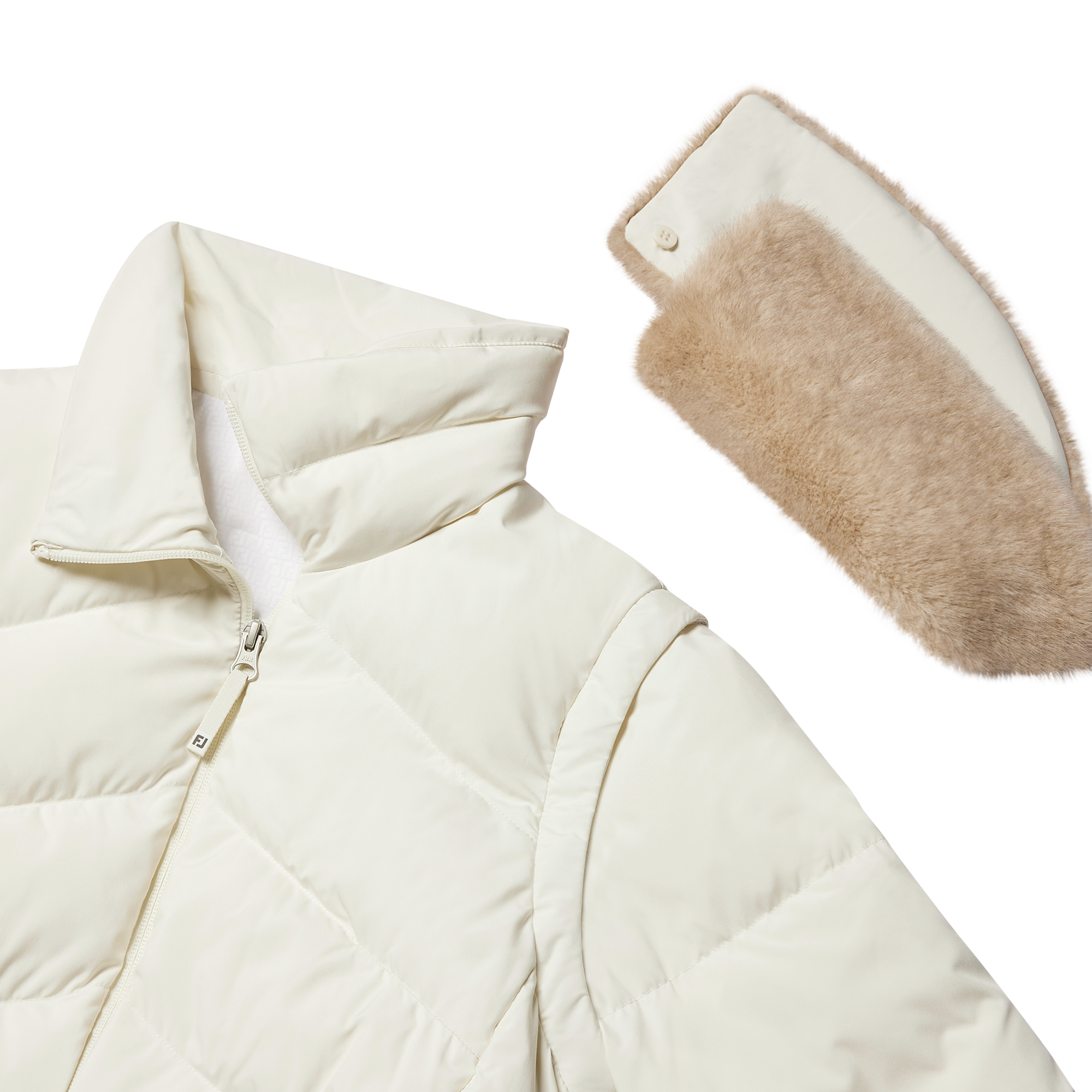 여성 롱다운 자켓