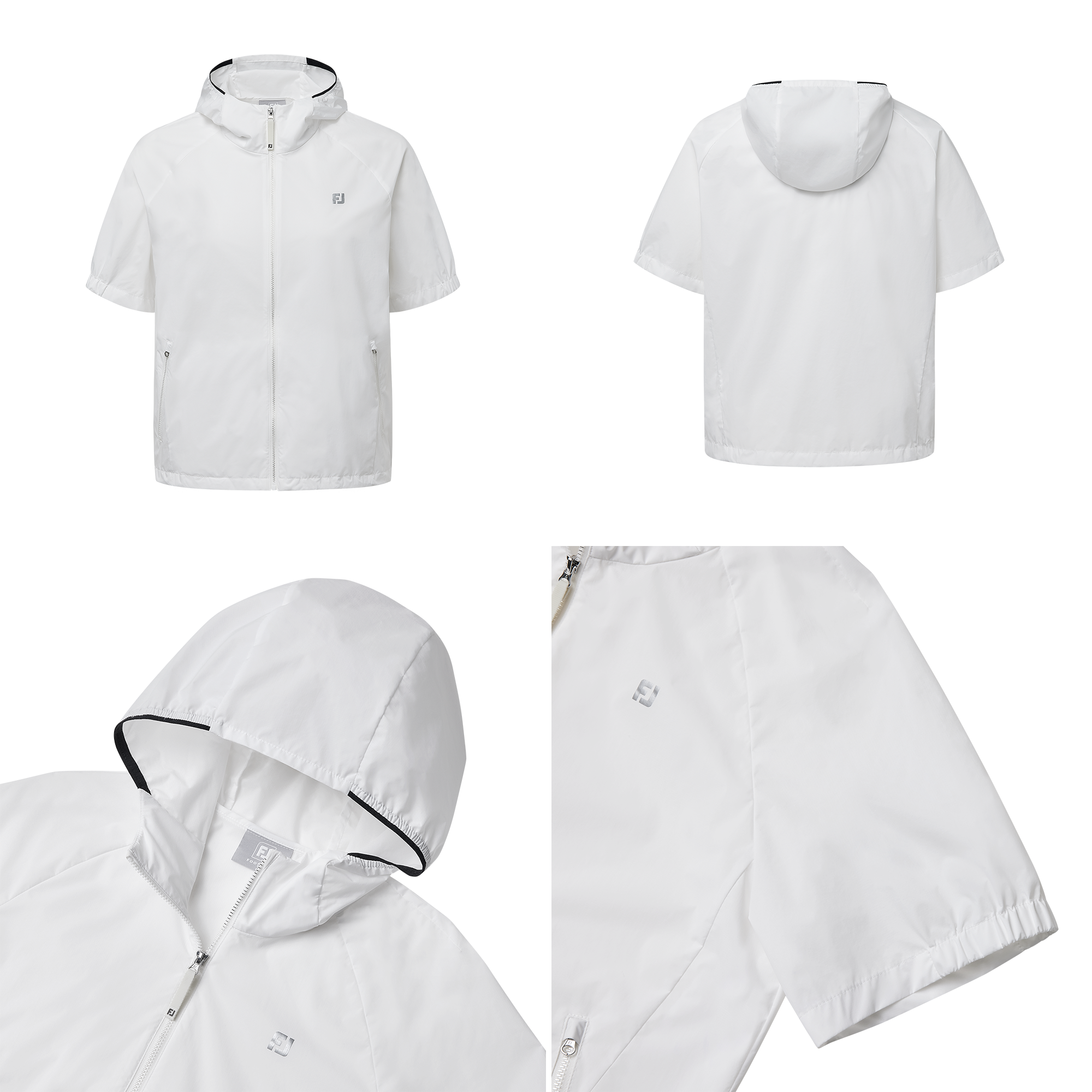 여성 숏슬리브 윈드브레이커