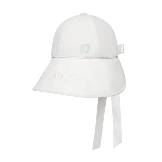 여성 판타스틱 리본 와이드 햇