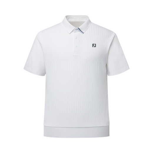 자카드 하이브리드 폴로 셔츠