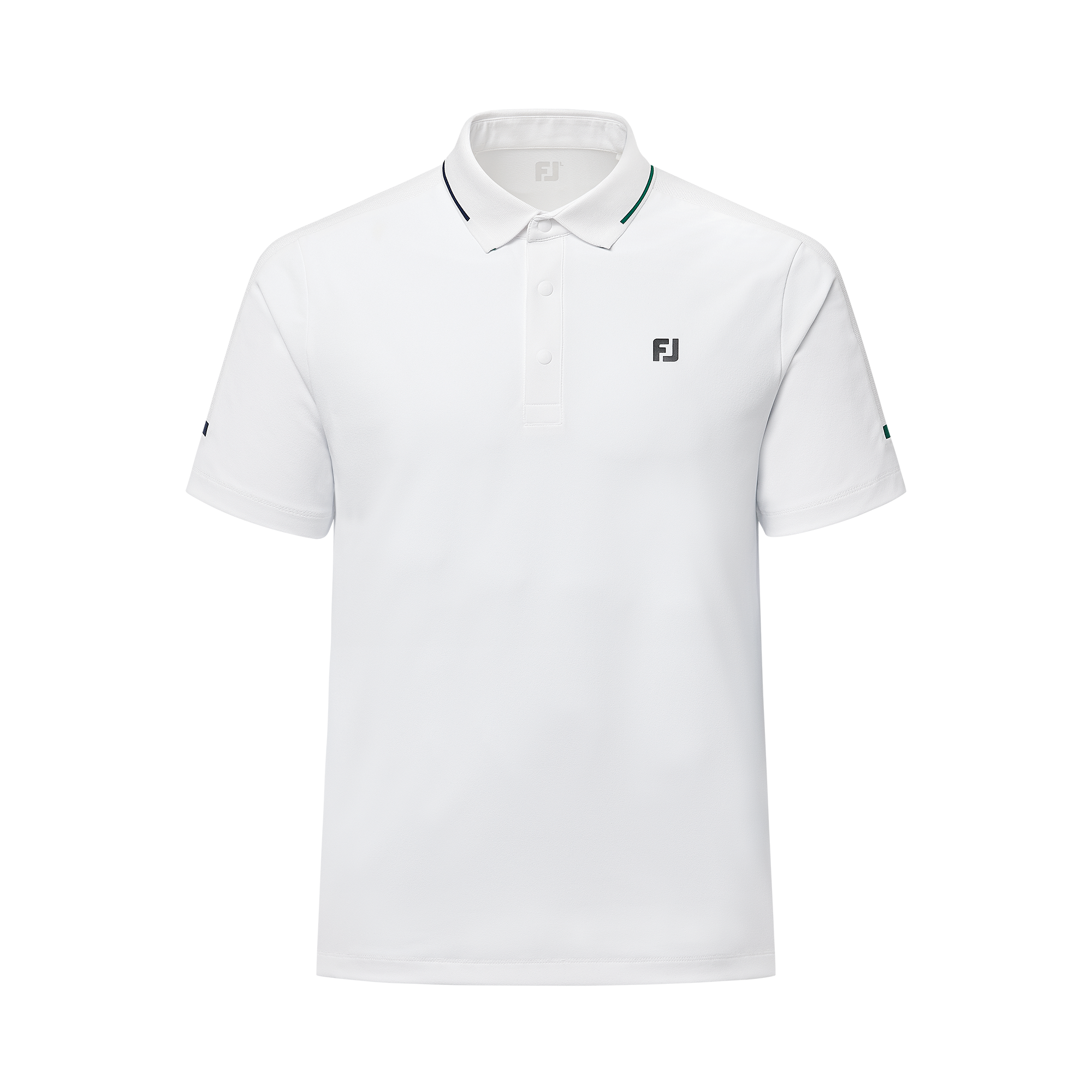 니트 밴드 반팔 폴로 셔츠