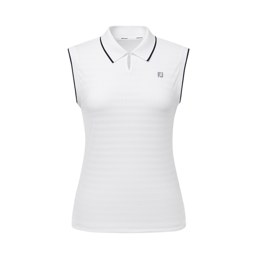 여성 에센셜 슬리브리스 폴로 셔츠