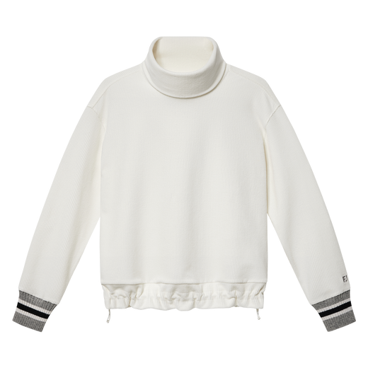 여성 터틀넥 풀오버