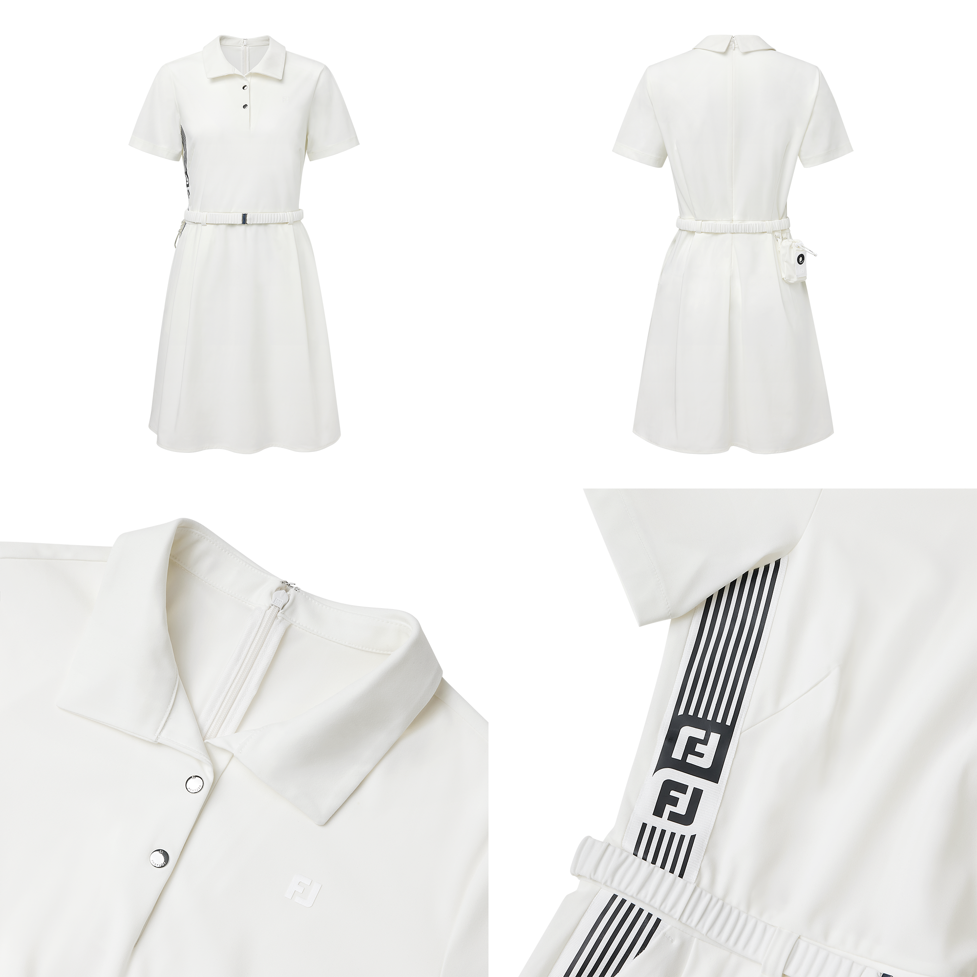 여성 에센셜 벨트 원피스