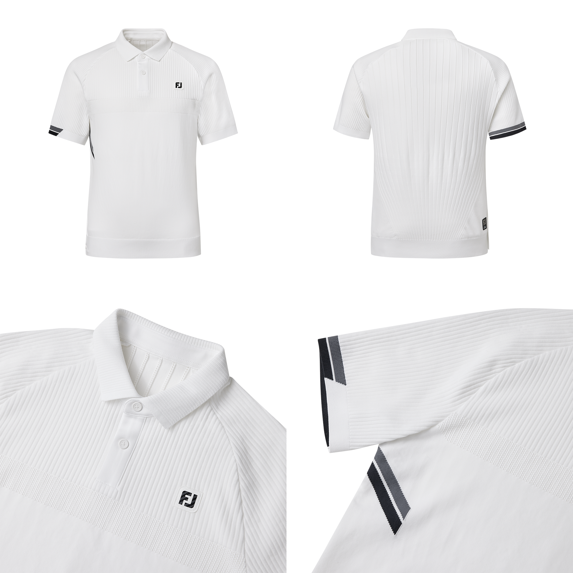 Z-TEC 니트 폴로 셔츠