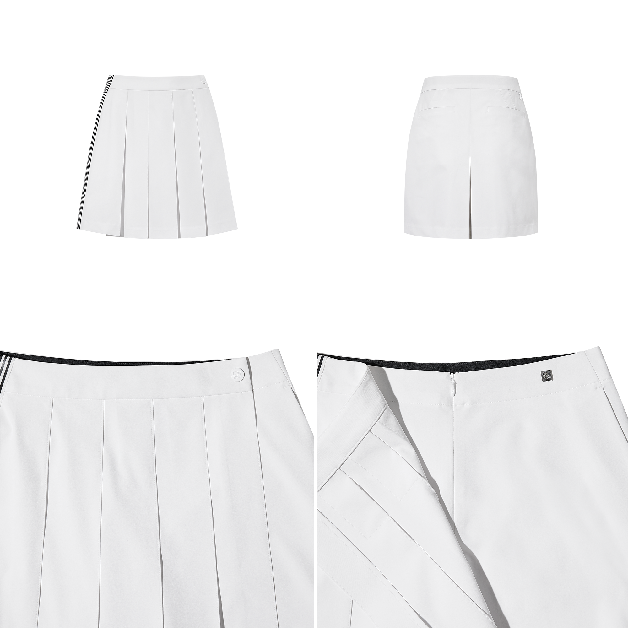 여성 스트라이프 로고 스코트