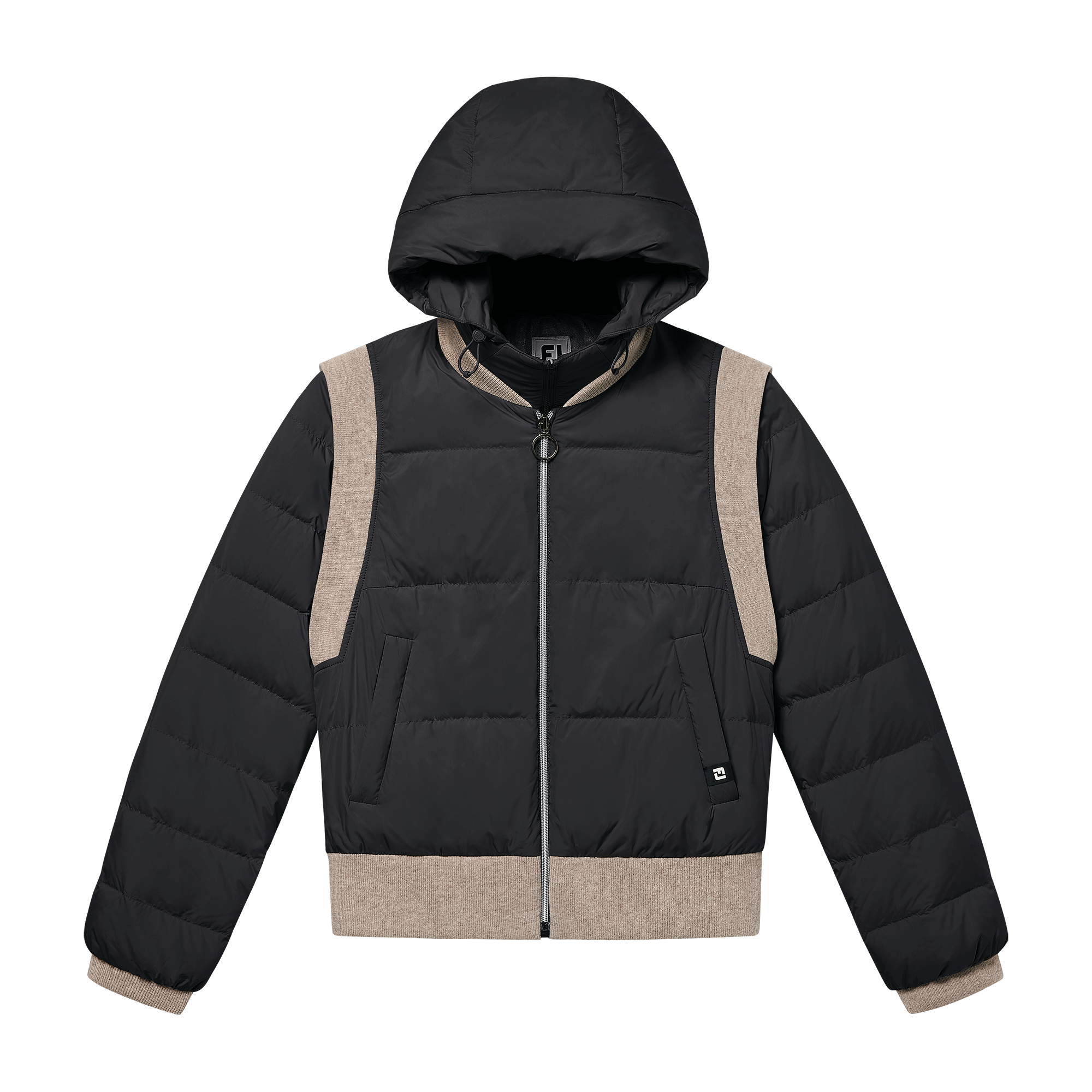 여성 투인원 다운 자켓