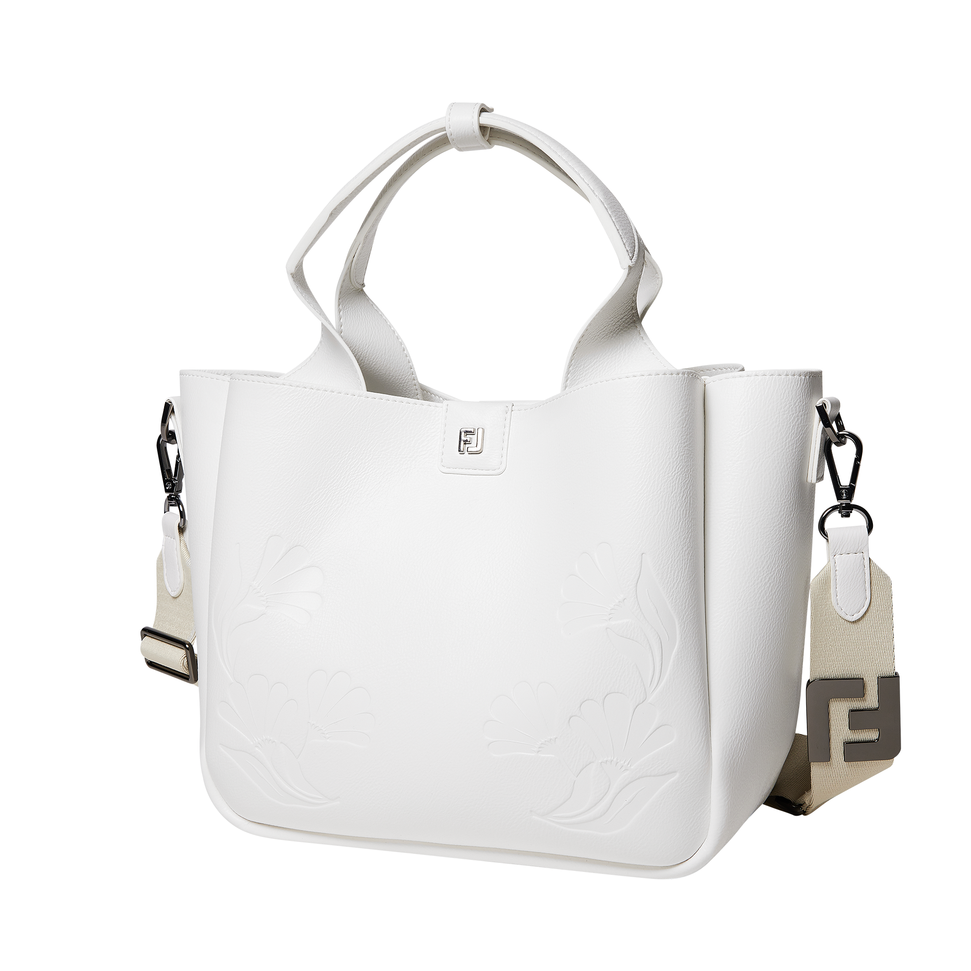 여성 플라워 미니 토트백