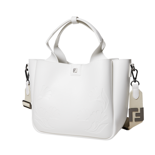 여성 플라워 미니 토트백