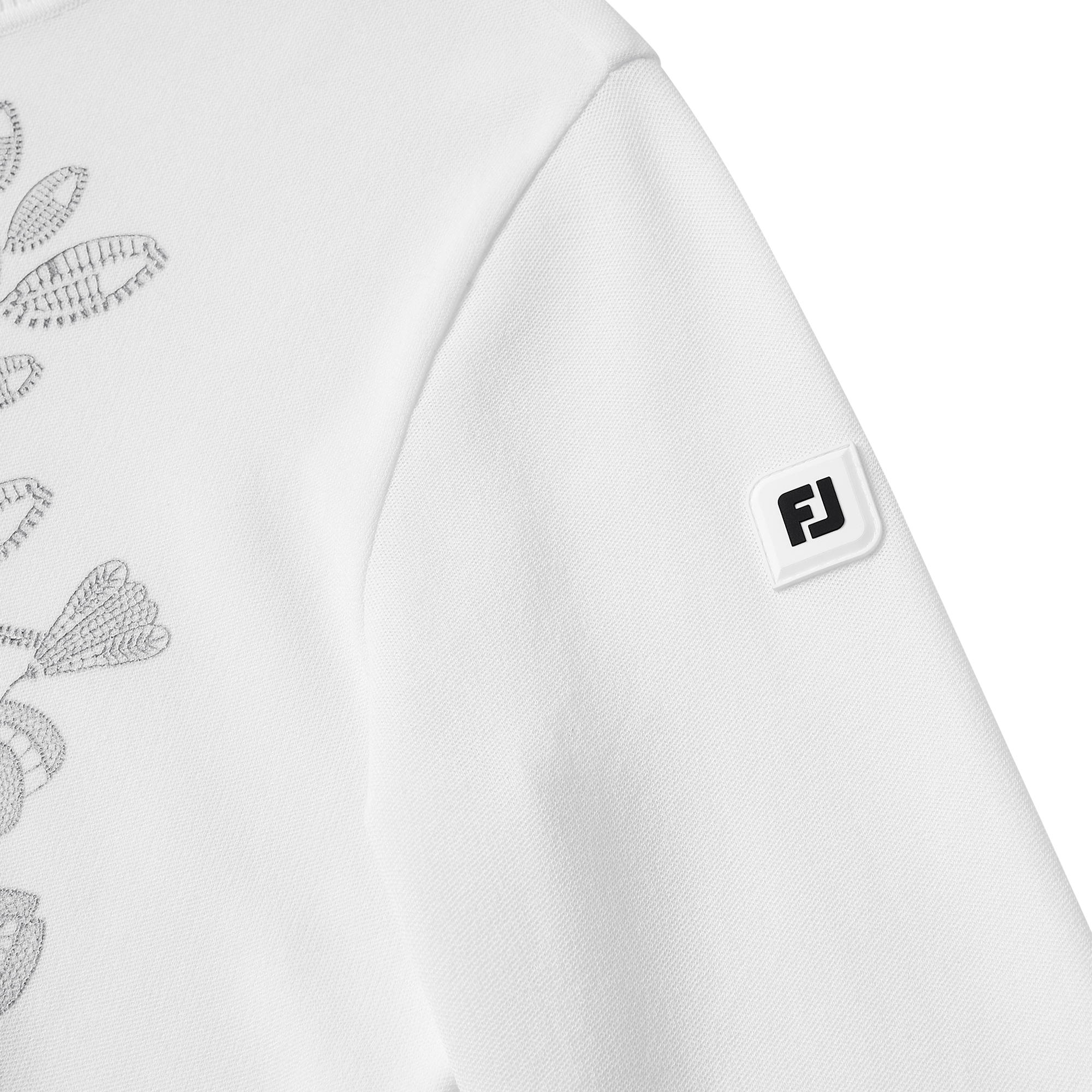 플로랄 패턴 니트 풀오버