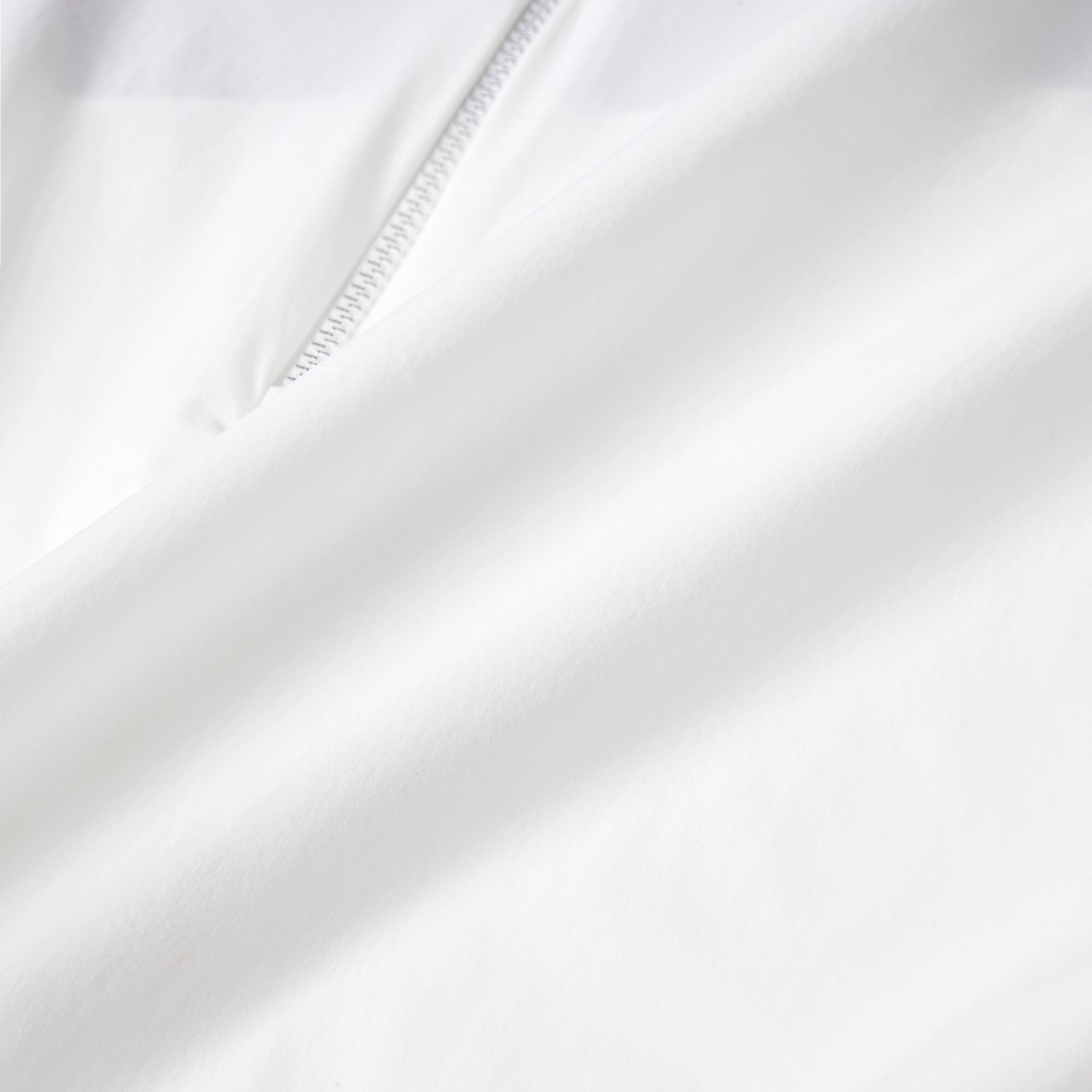 여성 스트라이프 로고 아노락 자켓