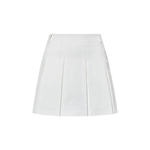 여성 에센셜 플리츠 스코트