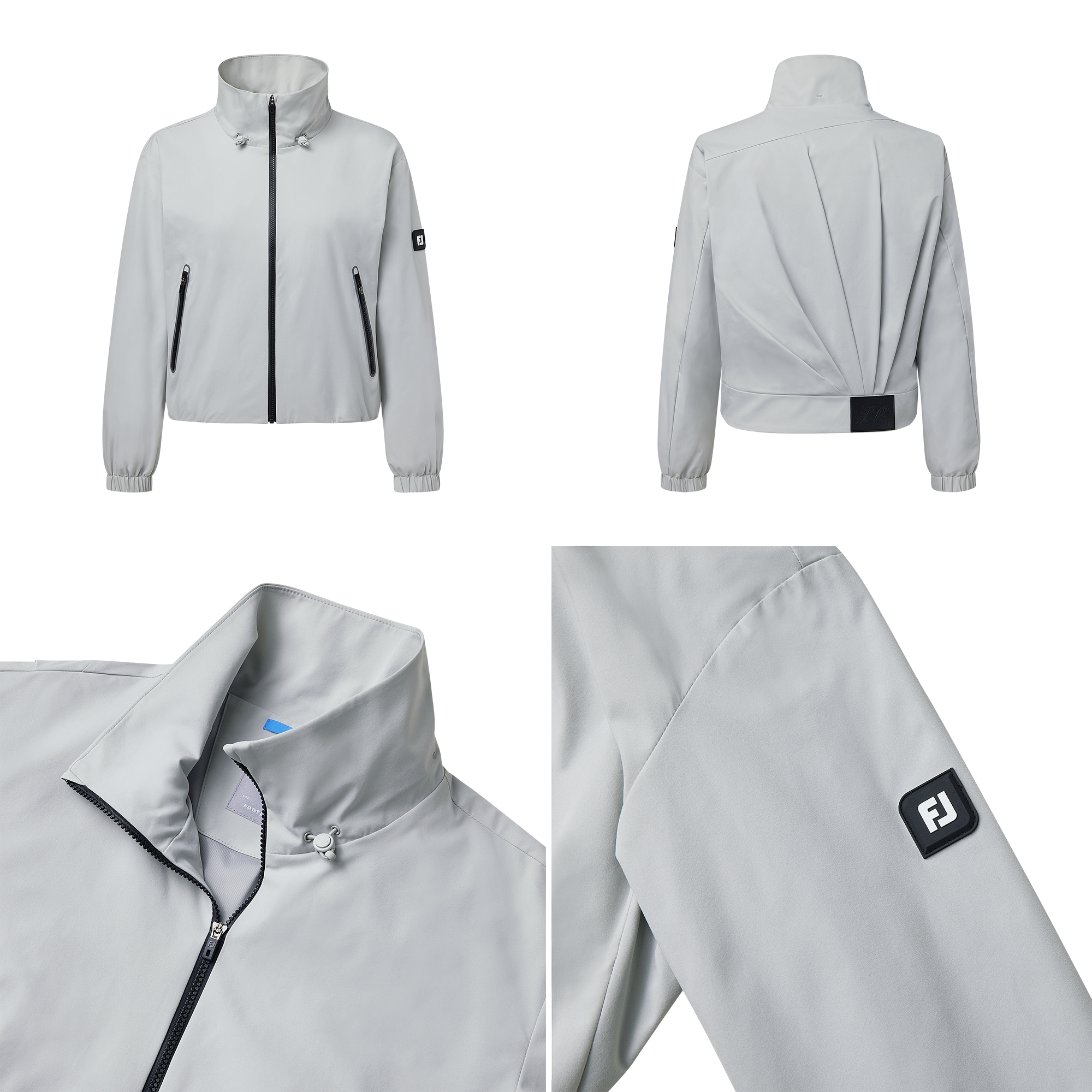 여성 플리츠 자켓