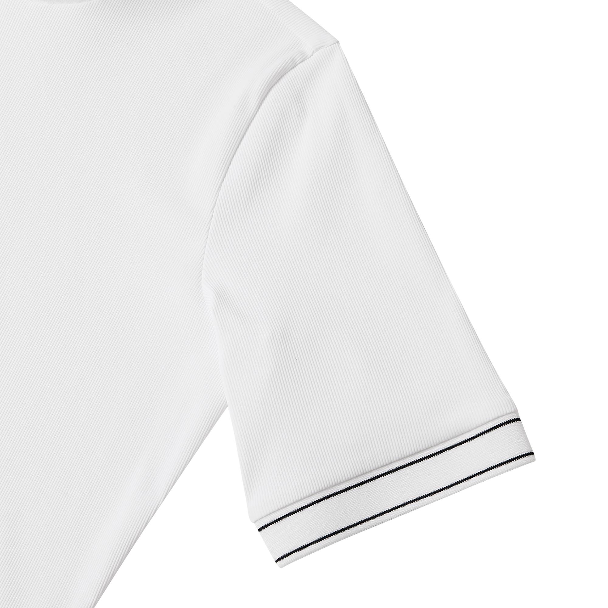 여성 숏슬리브 반팔 하이넥