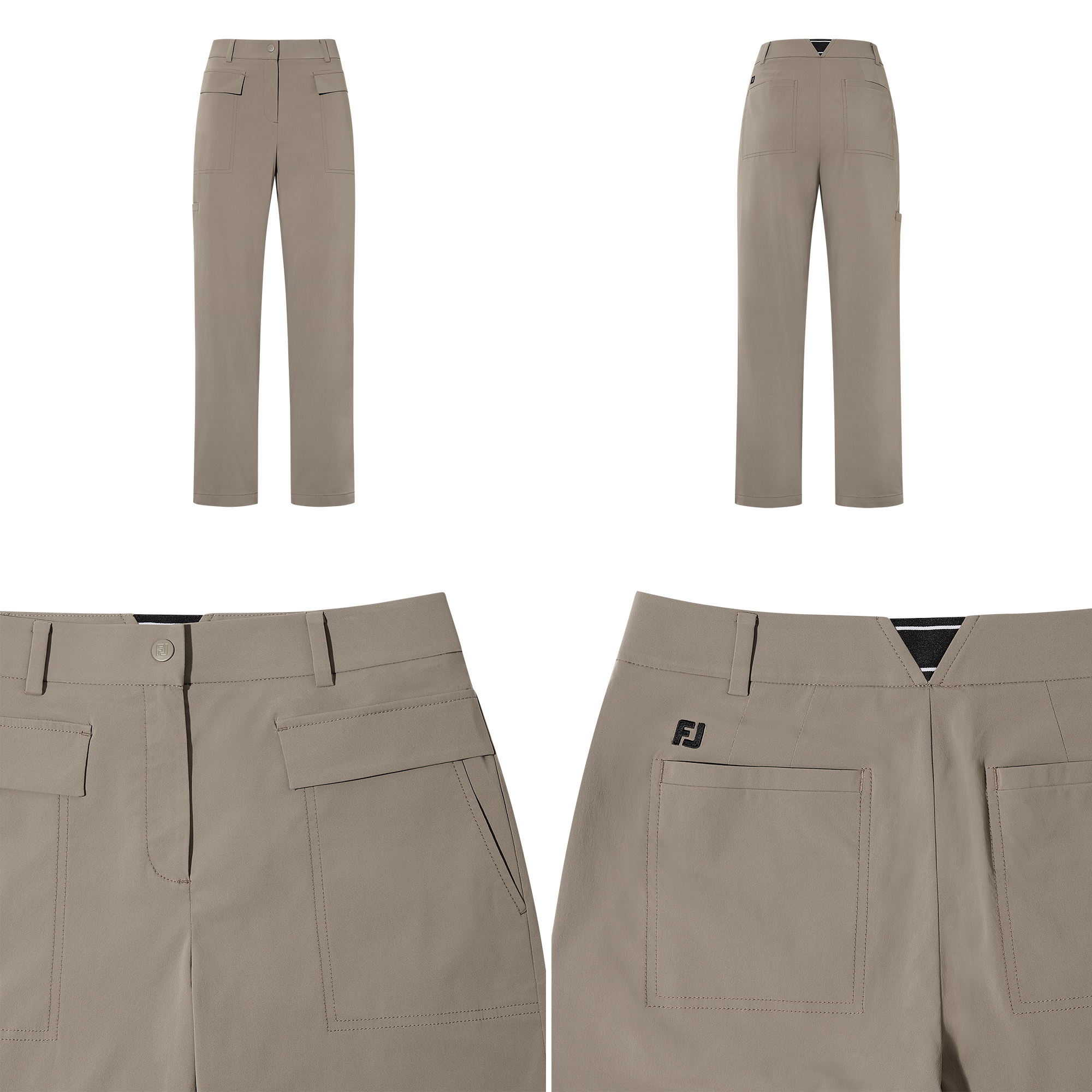 여성 에센셜 스트레이트 팬츠