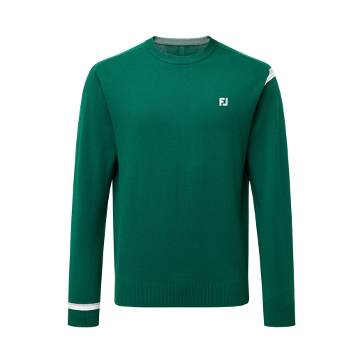 크루넥 니트 풀오버