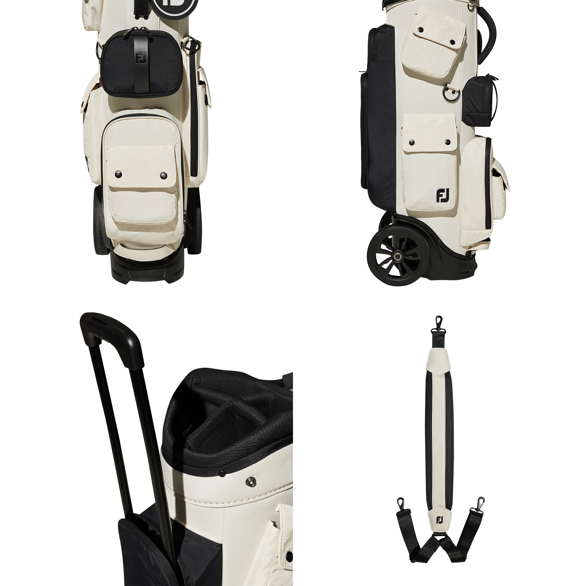 FJ Wheeled Golf Bag