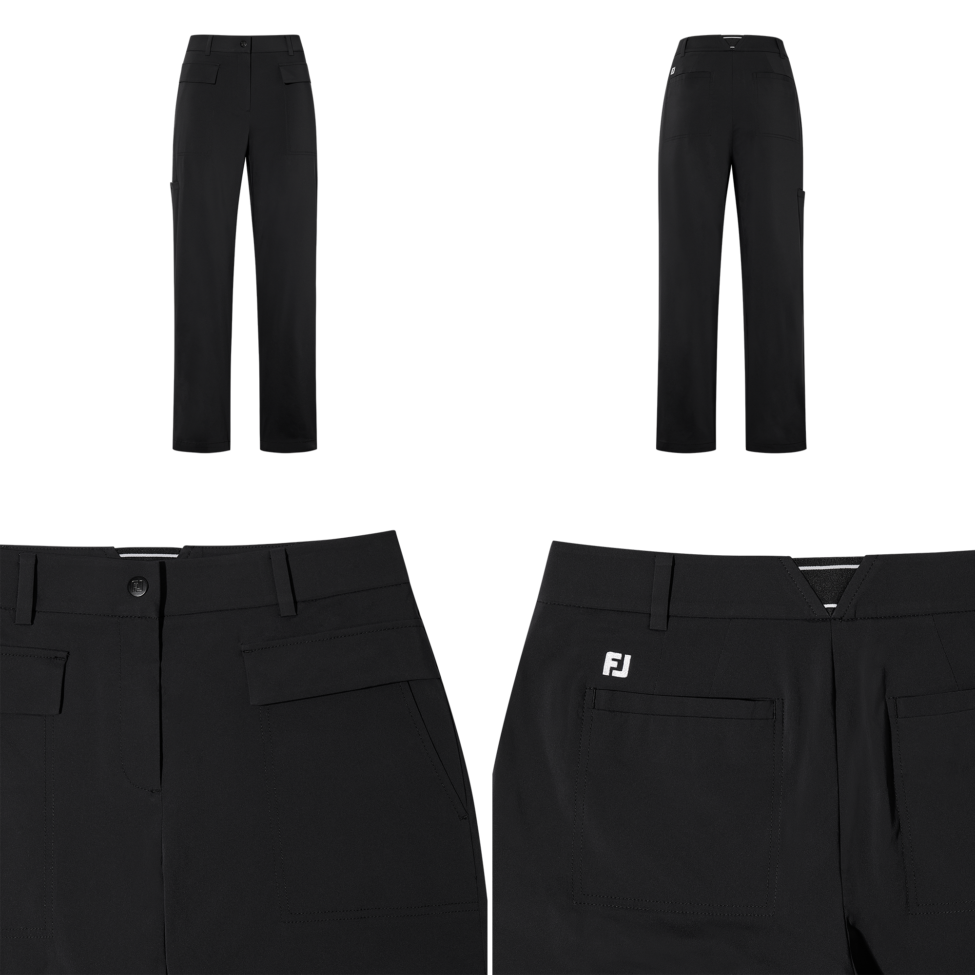 여성 에센셜 스트레이트 팬츠