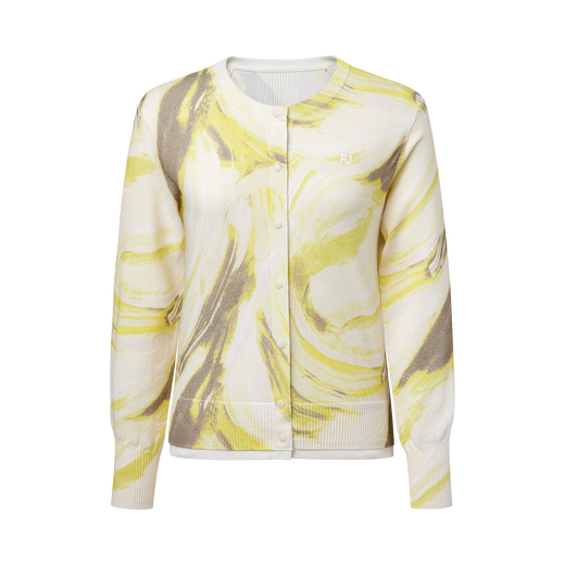 여성 에센셜 라운드 가디건