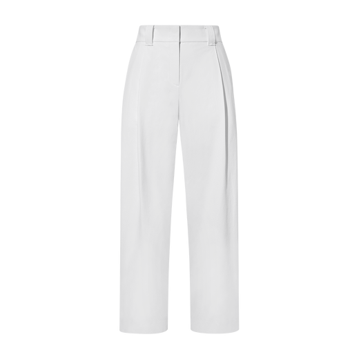 여성 와이드 턱 팬츠