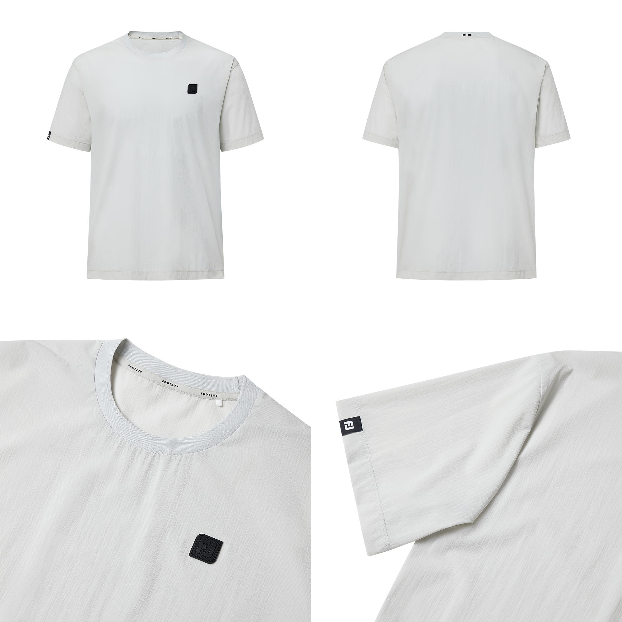 에어홀 크루넥 셔츠