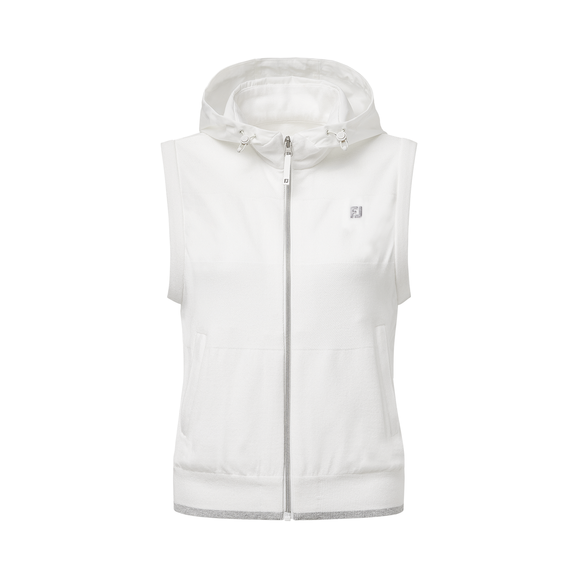 여성 하이브리드 니트 베스트