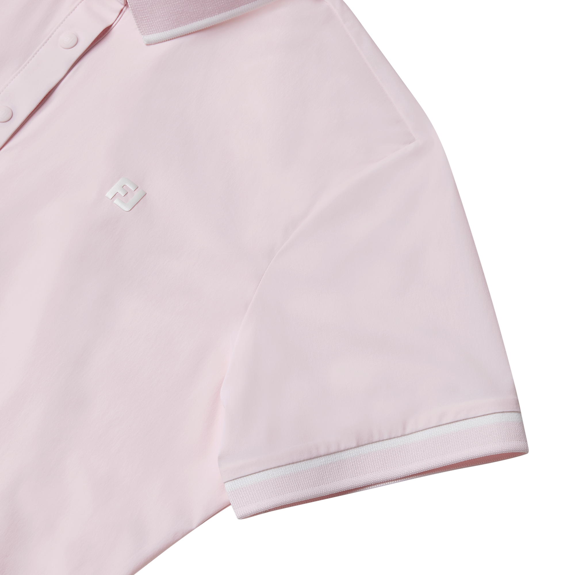 여성 여름 우븐 반팔 폴로 셔츠