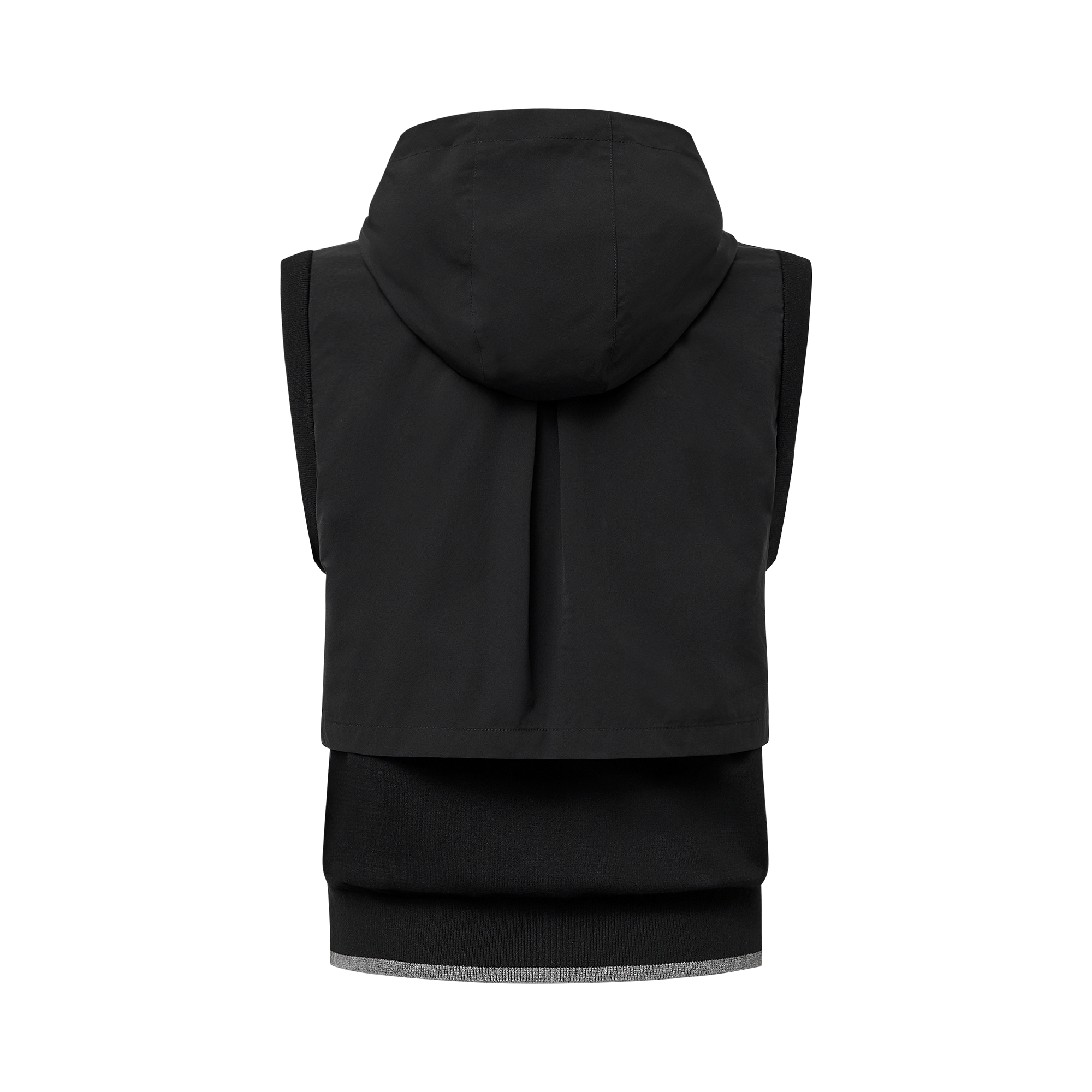 여성 하이브리드 니트 베스트