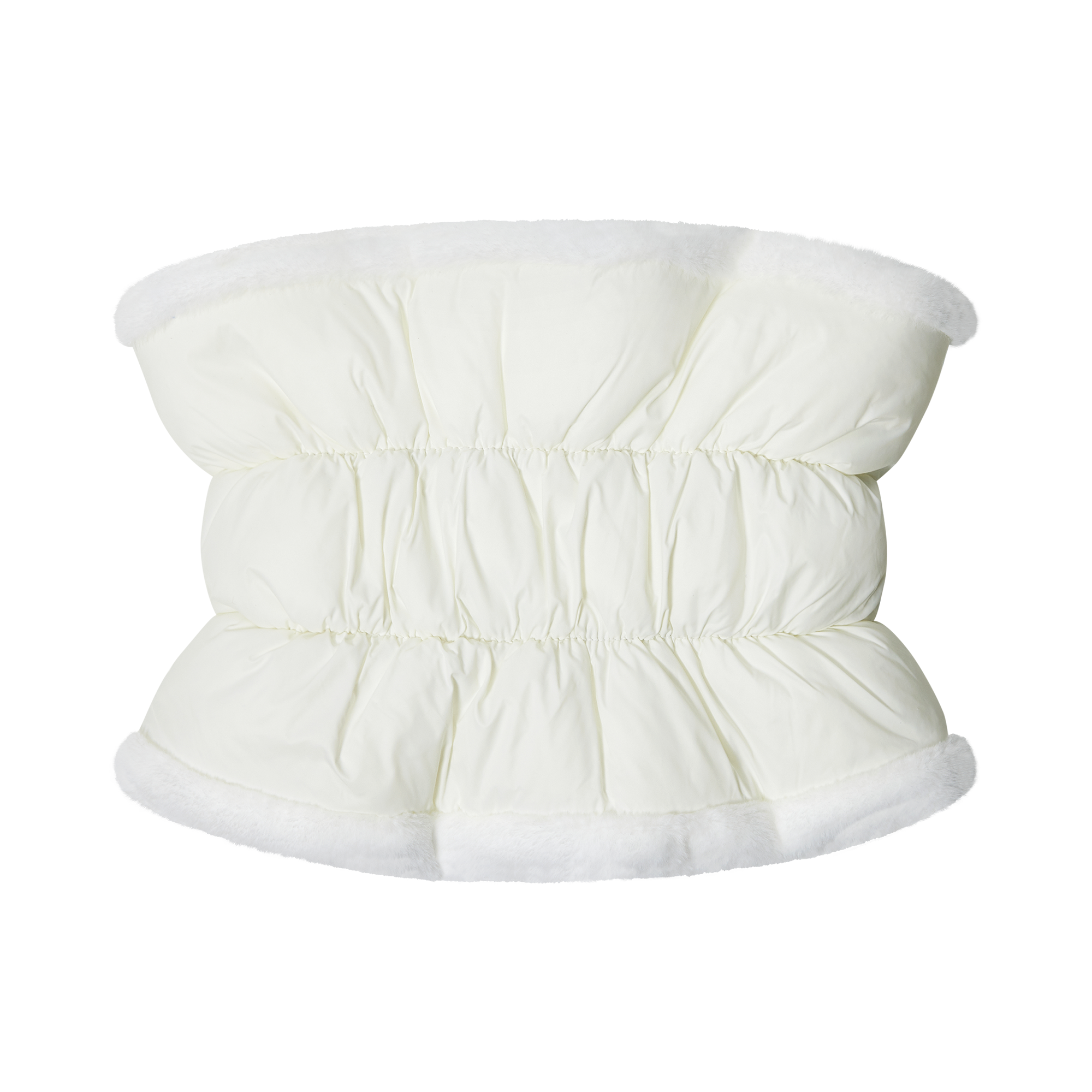 여성 퍼 넥워머