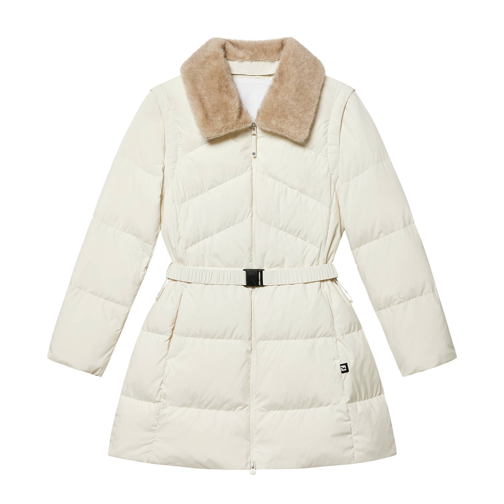 여성 롱다운 자켓