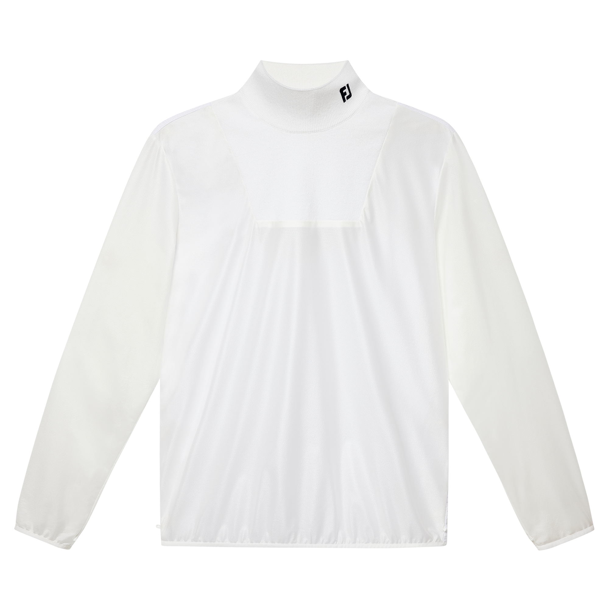 자카드 디태쳐블 풀오버