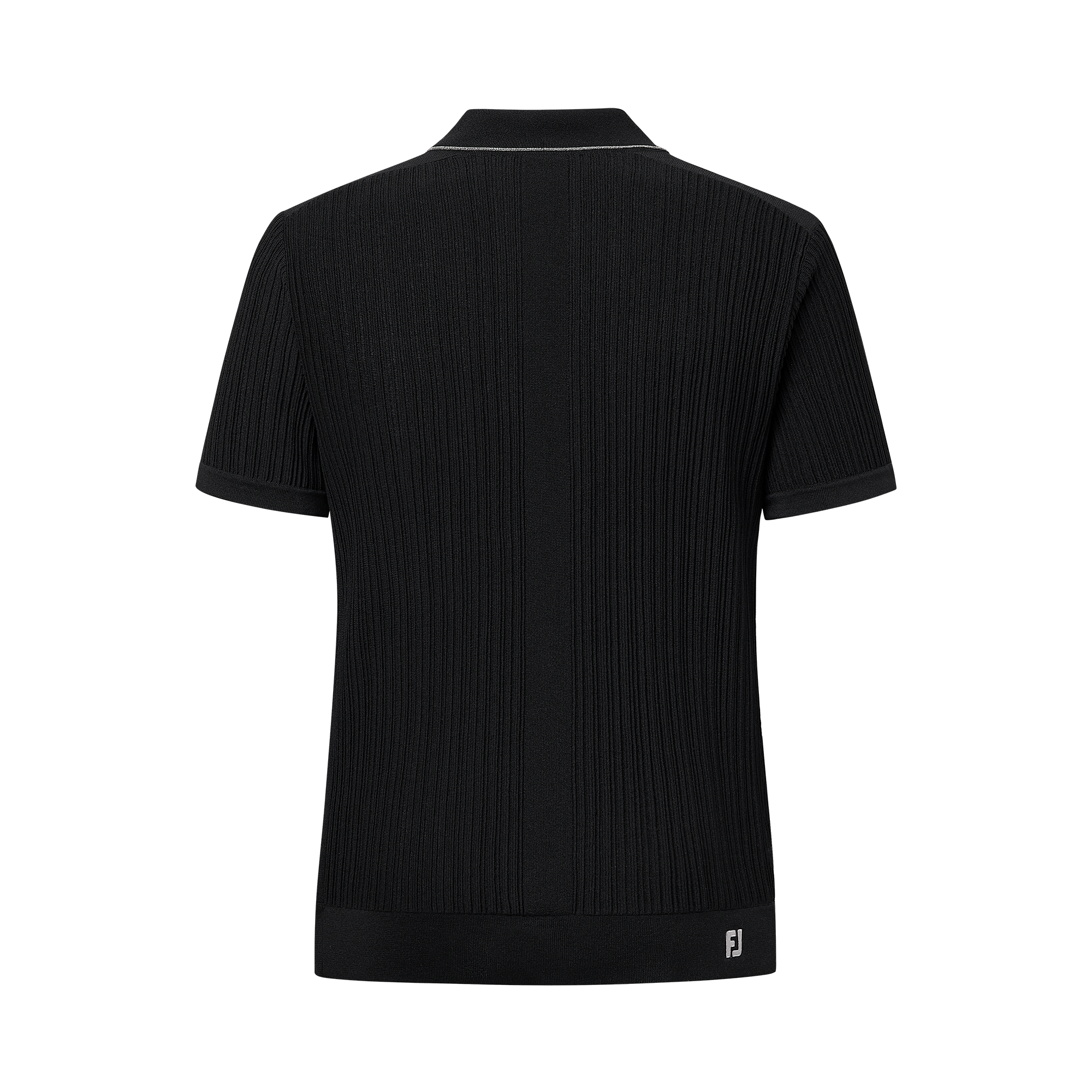 크로켓 니트 반팔 폴로 셔츠