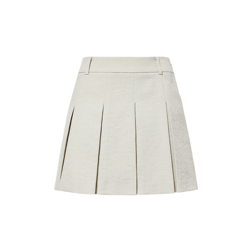 여성 에센셜 플리츠 스코트