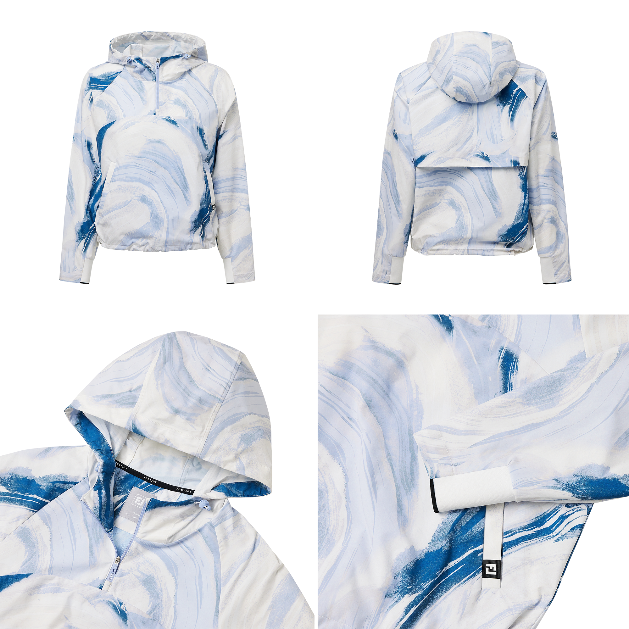 여성 마블 아노락 자켓