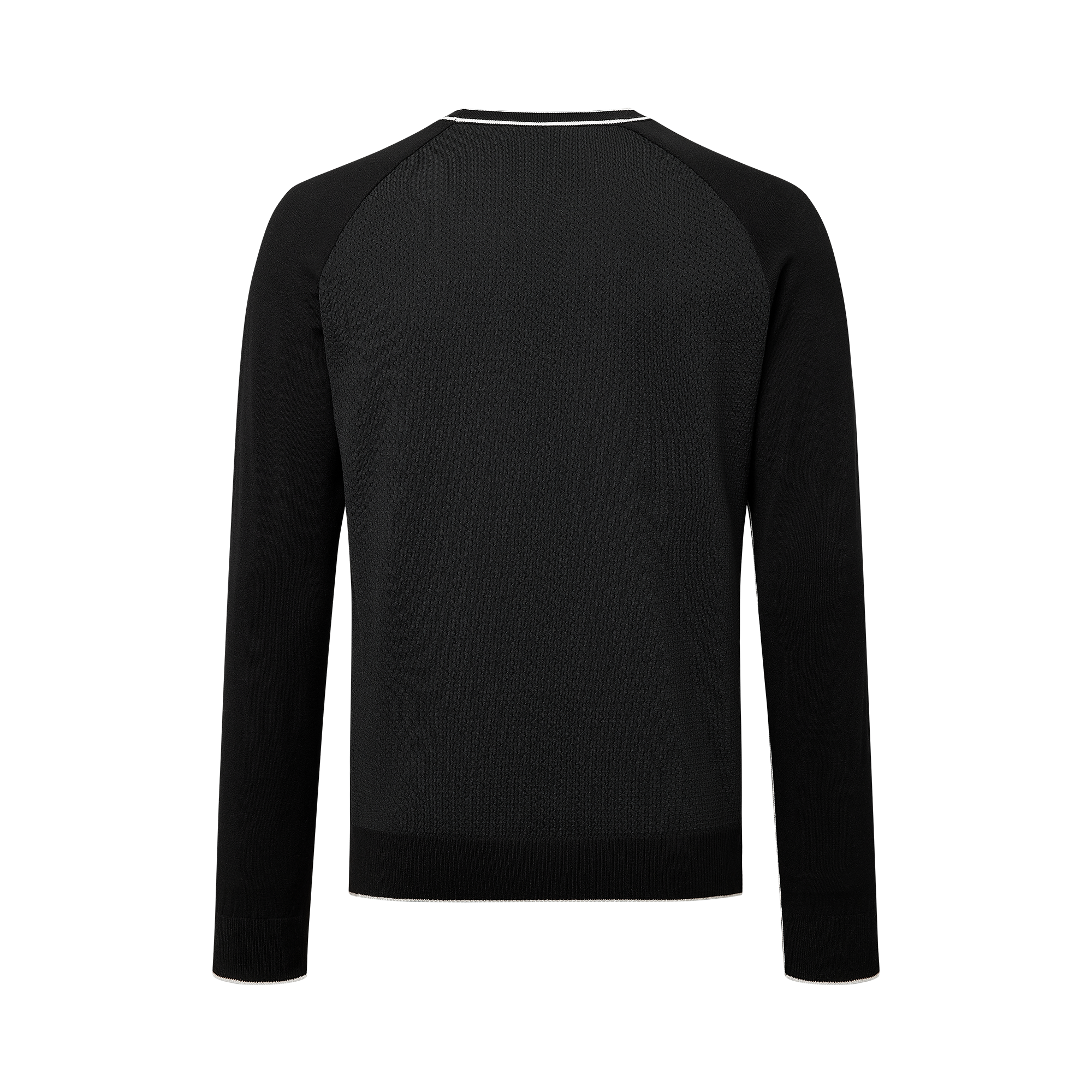 스트라이프 로고 니트 풀오버