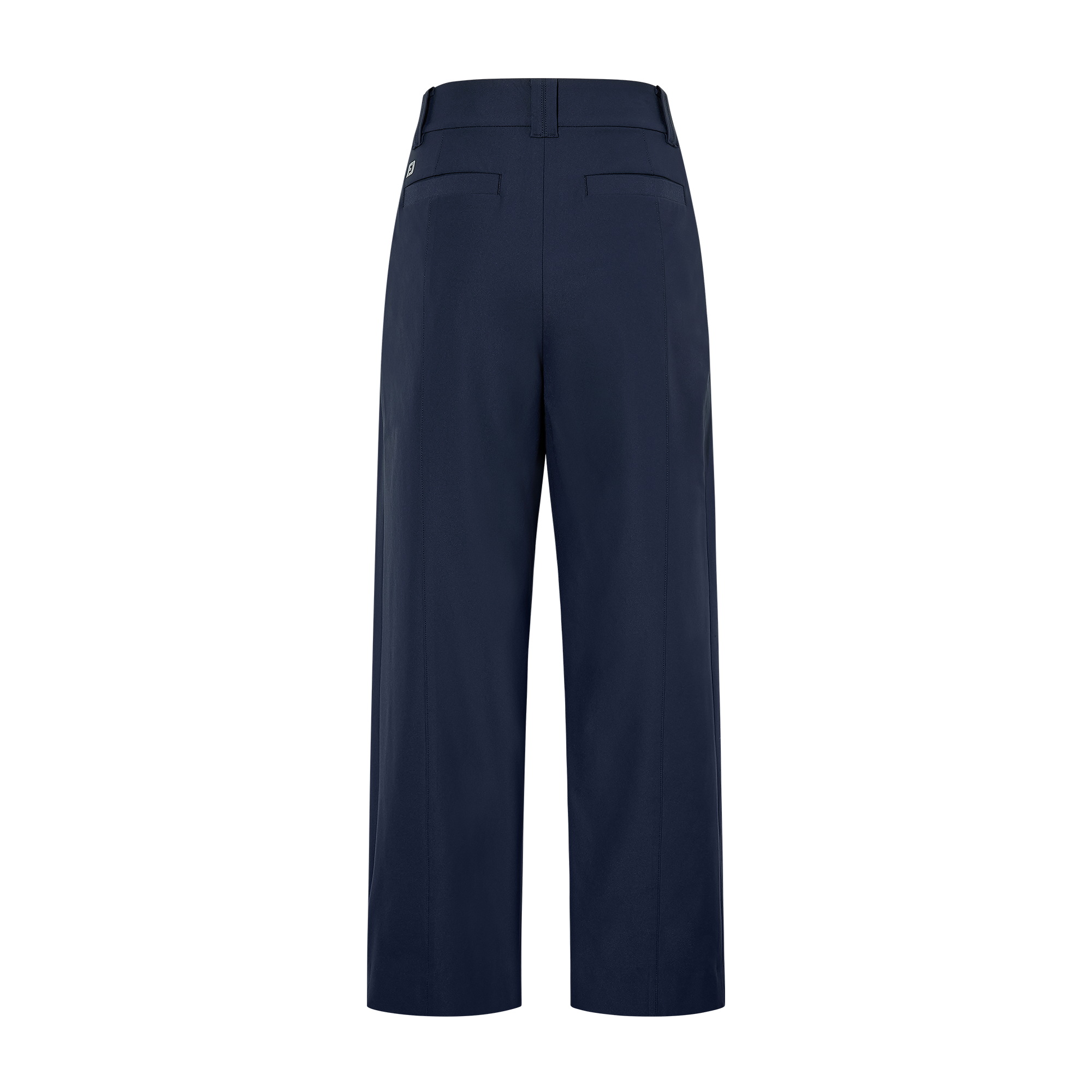 여성 와이드 턱 팬츠