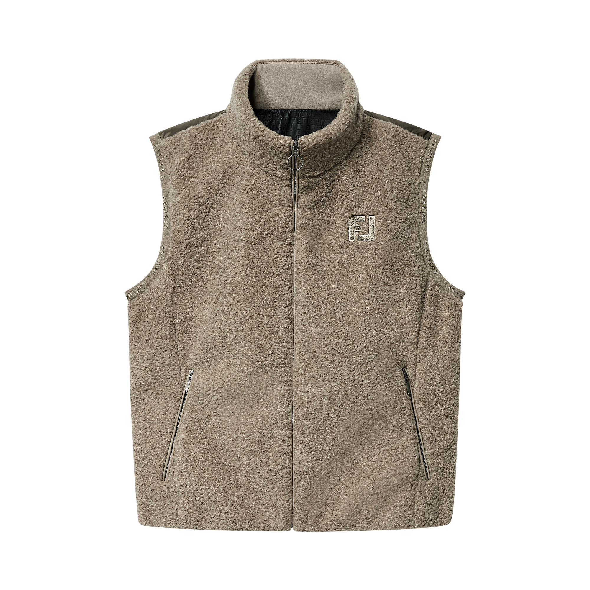 여성 플리스 다운 베스트