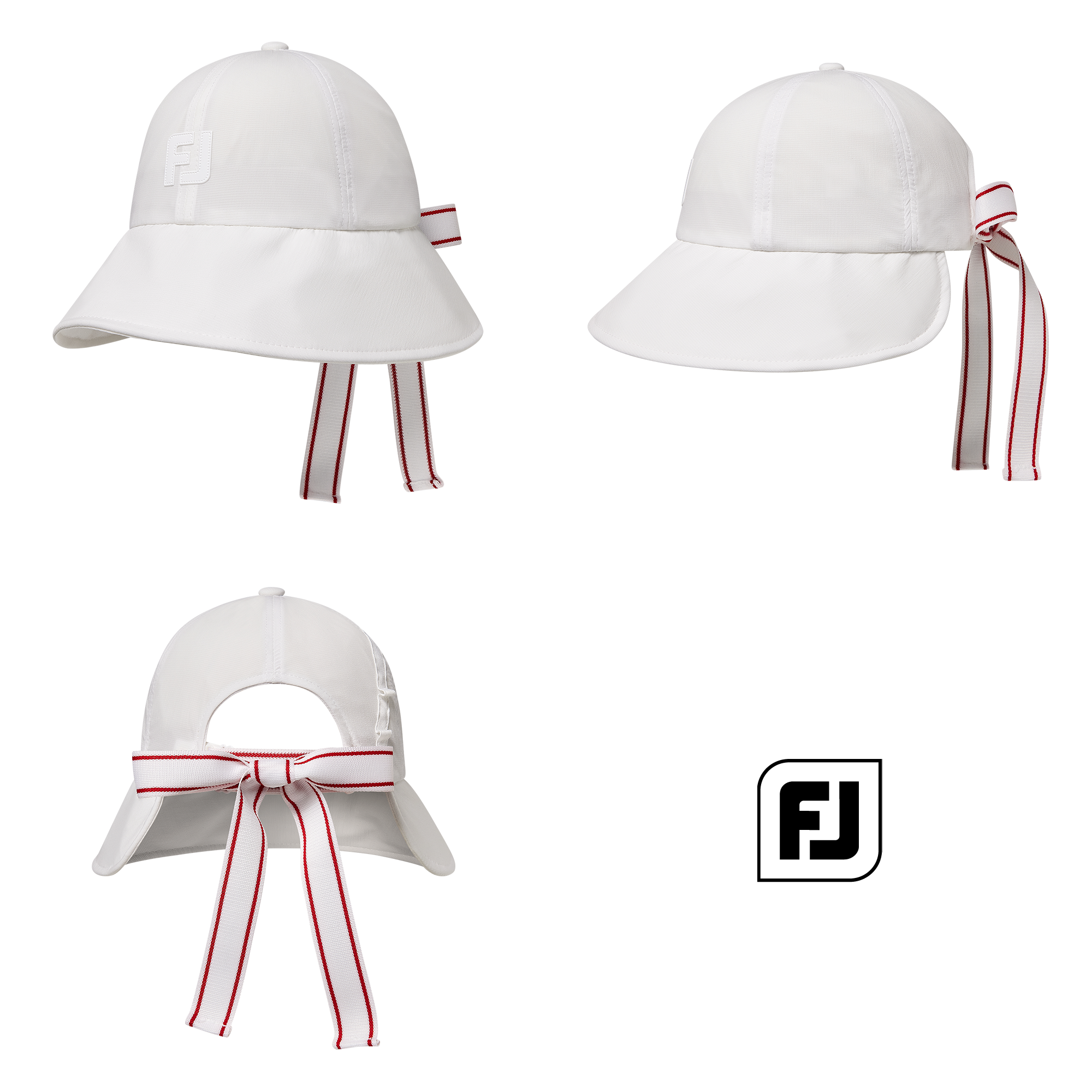 여성 메쉬 선블록 햇