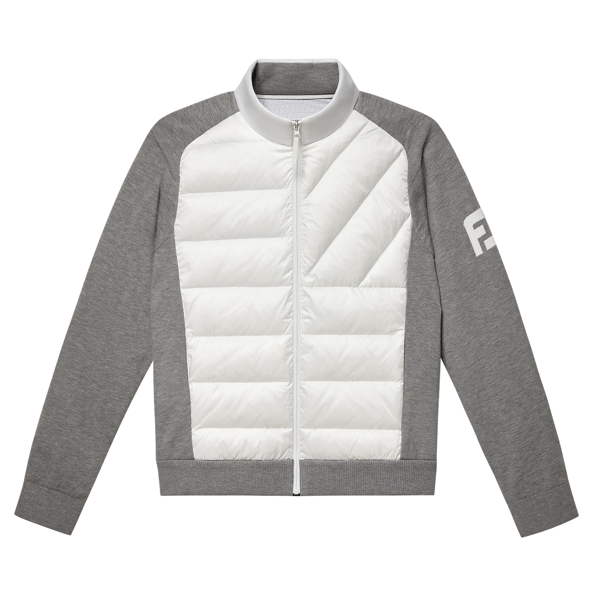 하이브리드 니트 다운 자켓