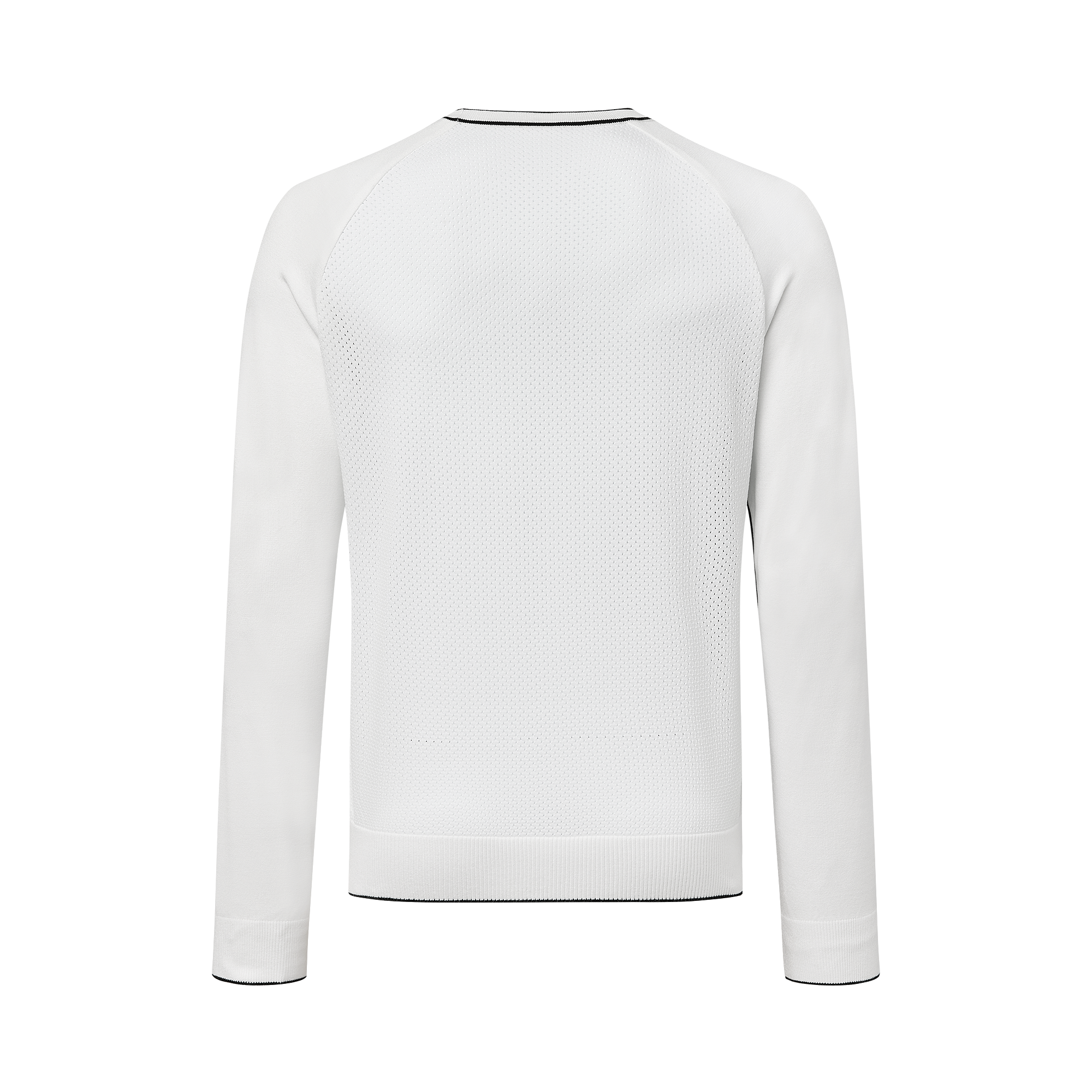 스트라이프 로고 니트 풀오버