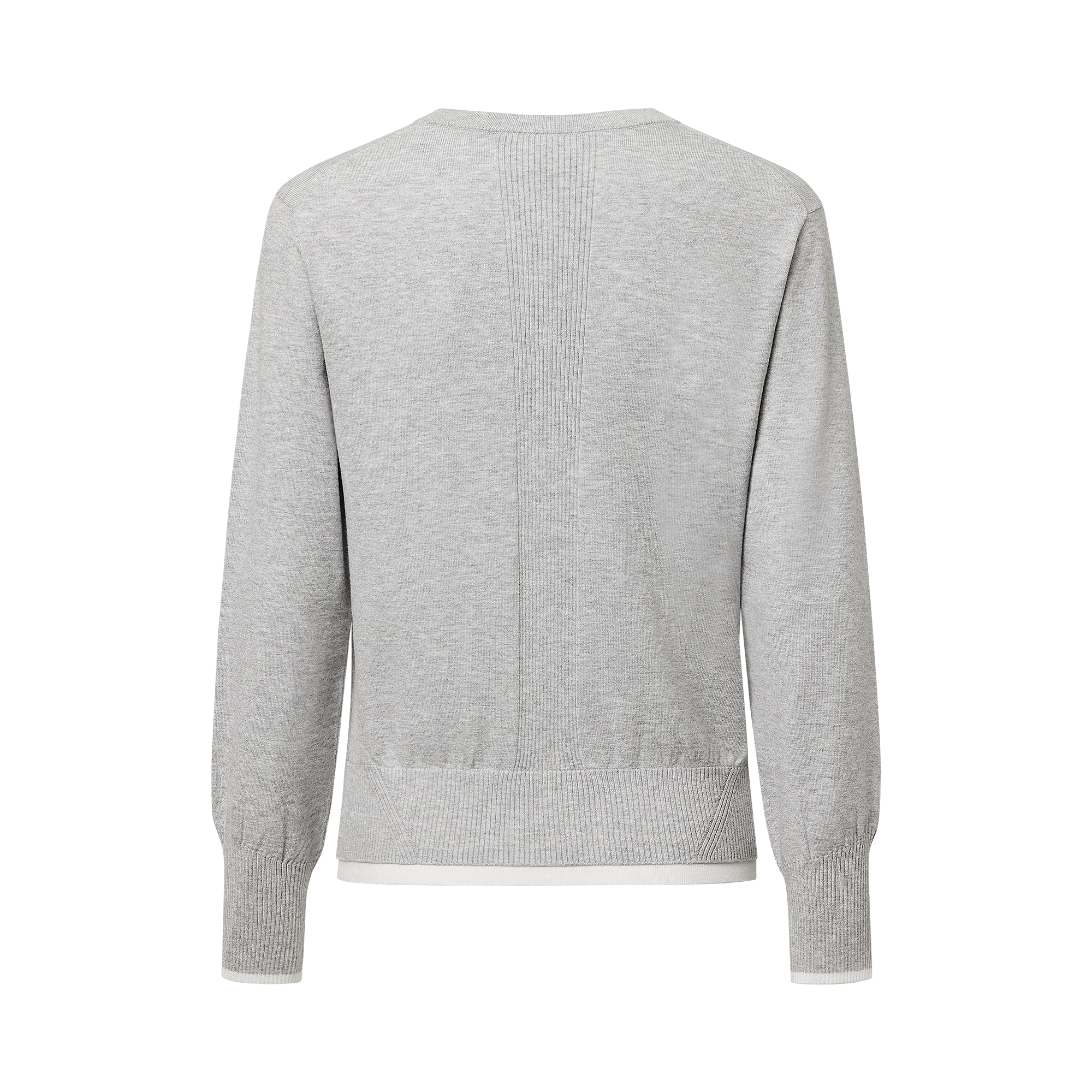 여성 에센셜 라운드 가디건